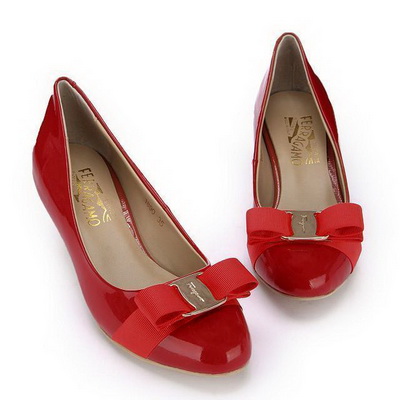 Ferragamo Shallow mouth kitten heel Shoes Women--002